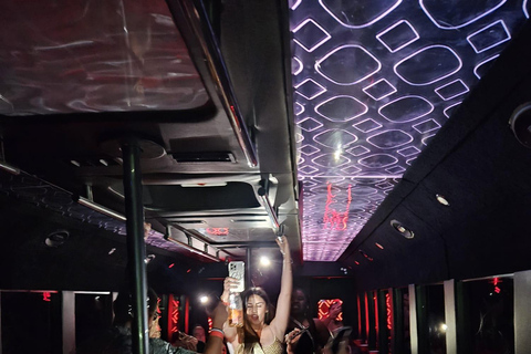 Las Vegas: Night Out at Clubs with Free Drinks and Party Bus Latin Club Crawl