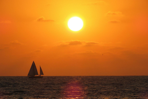 Catania: Sunset Sailing Aperitif along the Coast