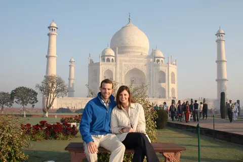 Da Delhi: escursione privata di un giorno al Taj Mahal e ad Agra con trasferimenti