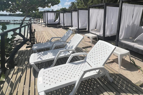 Cartagena: Sol y Papaya Beachclub - Daytour in Isla Grande!