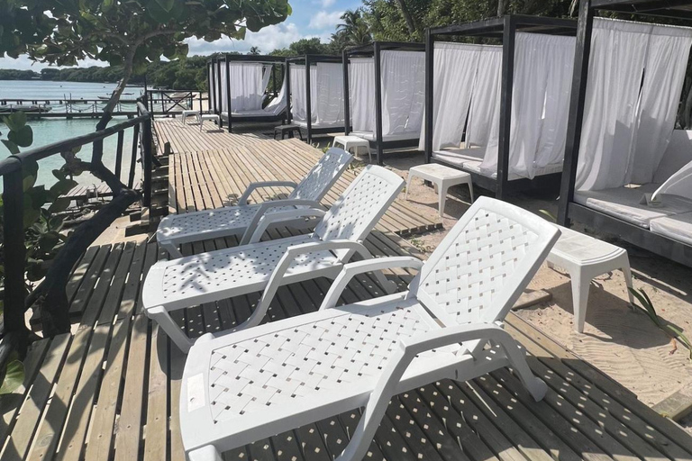 Cartagena: Sol y Papaya Beachclub - Daytour in Isla Grande!