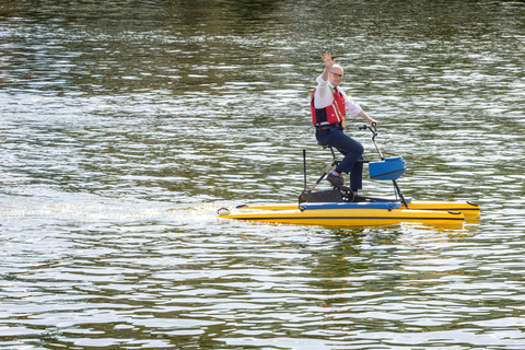 Dublin: River Liffey Hydrobike Session with Instructor