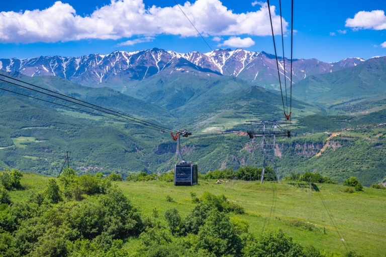 Le plus long téléphérique du monde : Areni, Noravank et Tatev