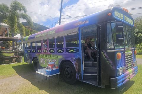 St. Kitts: Irie Open-Air Tour, Rum Tasting & Beach Time