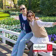 Von Amsterdam: Keukenhof-Shuttlebus und Ticket