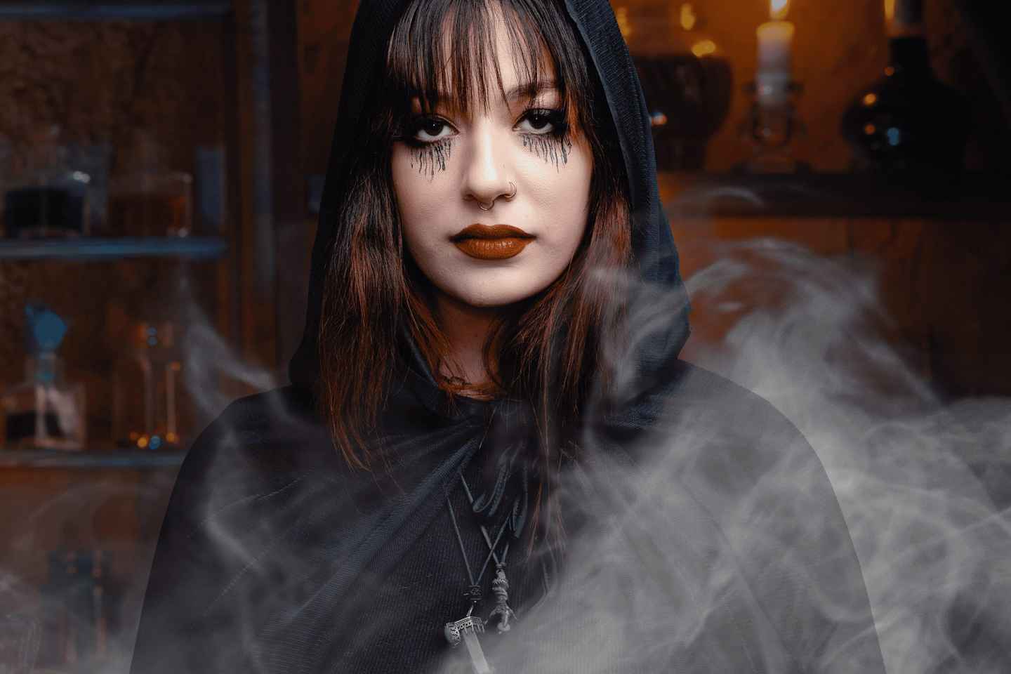 listen to chilling stories of ghosts, witches, and warlocks