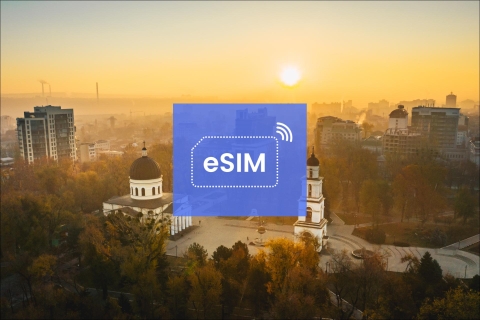 Chișinău: Moldawien eSIM Roaming Mobiler Datenplan10 GB/ 30 Tage: 42 Europa-Länder