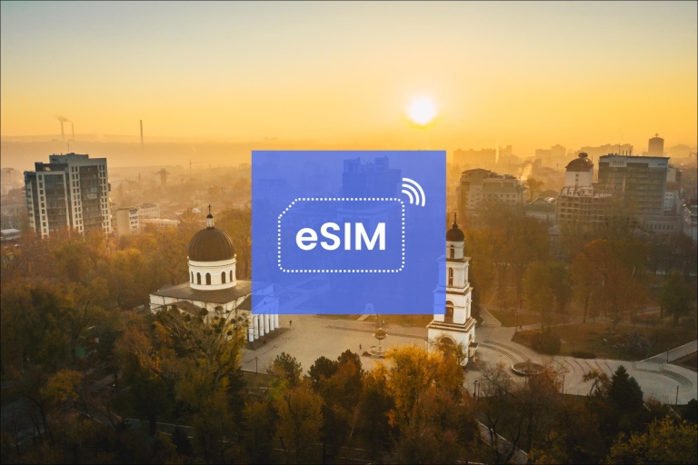 Chișinău: Moldavia eSIM Roaming Plan de Datos Móviles6 GB/ 15 días: 144 países en todo el mundo