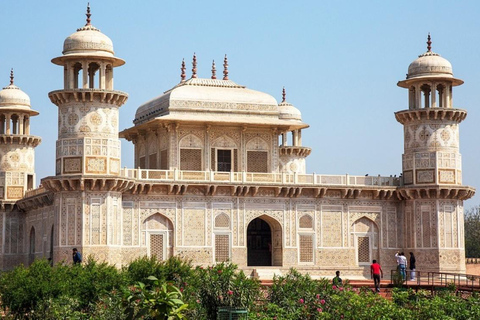 Desde Delhi: Excursión de un día al Taj Mahal, el Fuerte de Agra y el Bebé Taj