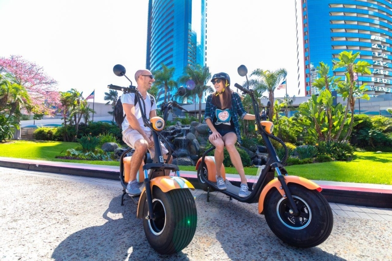 San Diego: Downtown und Gaslamp Loop Scooter Tour