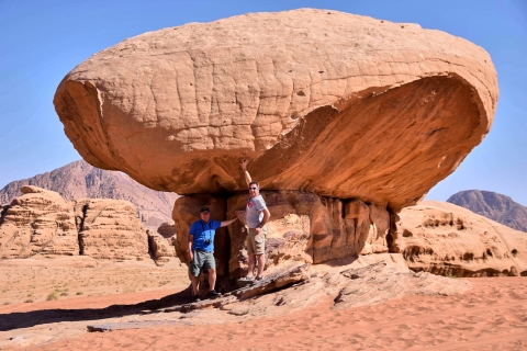 Amman: Petra, Wadi Rum, and Dead Sea 2-Day Tour Shared Tour with Classic Tent