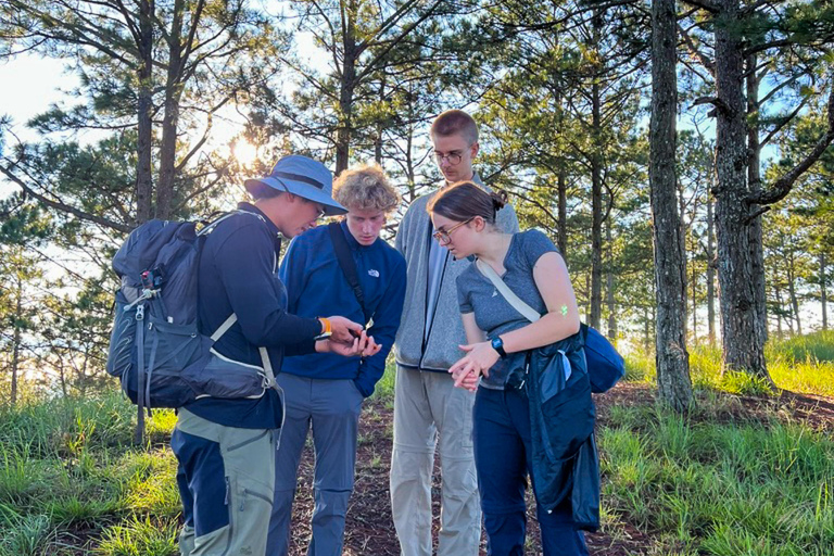 Dalat: Cloud Chasing packaged hike - Sunrise Pickup Included Group Packaged Tour - Free photo & video taken by tour guide