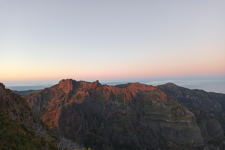 Lever de soleil sur le Pico Ruivo