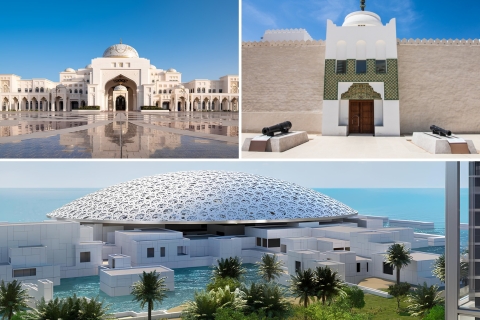 Abu Dhabi: Pase Cultura y Patrimonio (2 ó 3 Atracciones)Louvre Abu Dhabi, Qasr Al Watan, Qasr Al Hosn y 1 GB eSIM
