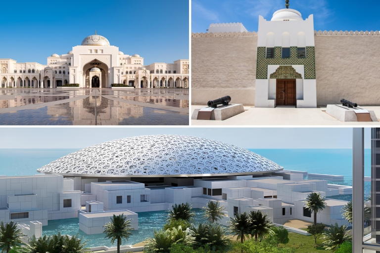 Abu Dhabi : Culture and Heritage Pass (2 ou 3 attractions)Louvre Abu Dhabi, Qasr Al Watan, Qasr Al Hosn et 1 GB eSIM