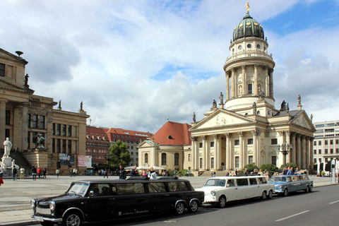 Berlin: Jazda samochodem w limuzynie Trabant2-godzinna wycieczka po Berlinie limuzyną Trabant