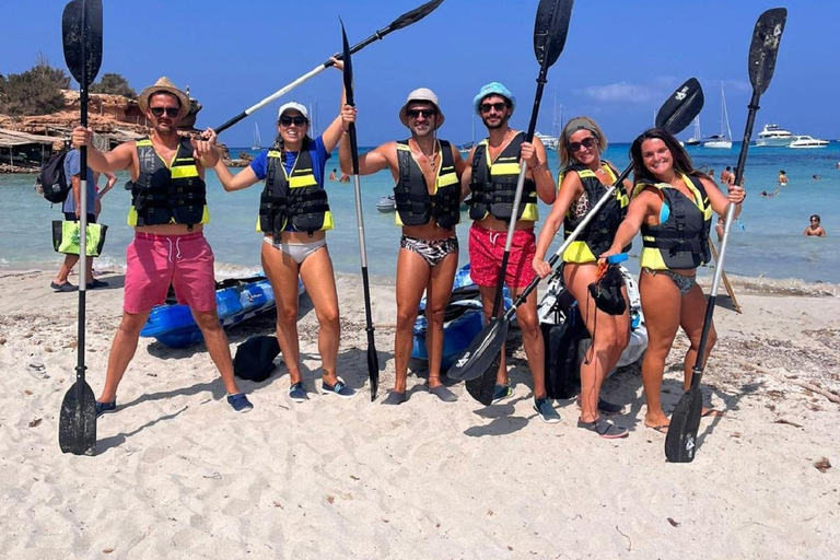 ALUGUER DE CAIAQUE 2+1 EM FORMENTERA2 HORAS - ALUGUER DE CAIAQUE 2+1 EM FORMENTERA