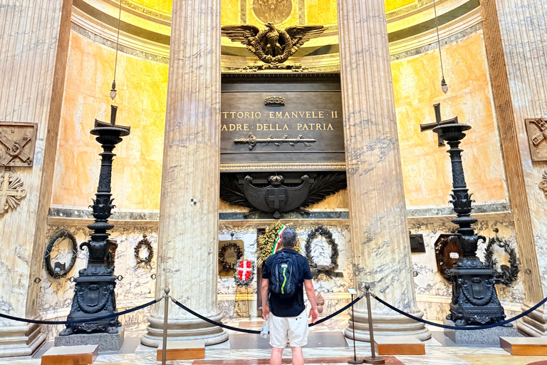 Rome : expérience d&#039;entrée au Panthéon avec hôte et application interactiveRome : Visite guidée du Panthéon avec un accompagnateur et une application interactive