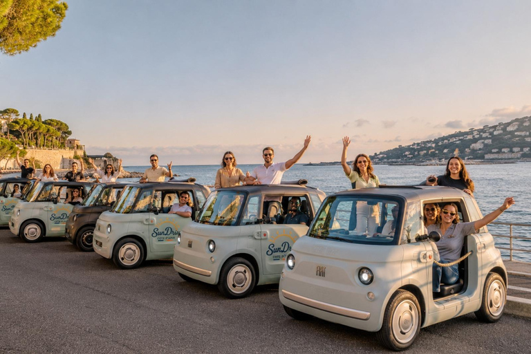 Saint-Jean-Cap-Ferrat & Monaco: Tour in a 100% electric Fiat Topolino 2-hour Panoramic Tour of Monaco