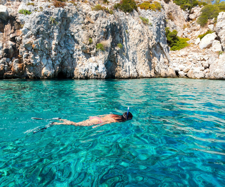 Athens: Aegina, Agistri & Metopi Swimming Cruise with lunch