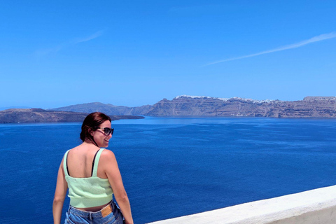 Santorini: 5-stündige Feinschmecker- und Getränketour mit lokalem Guide