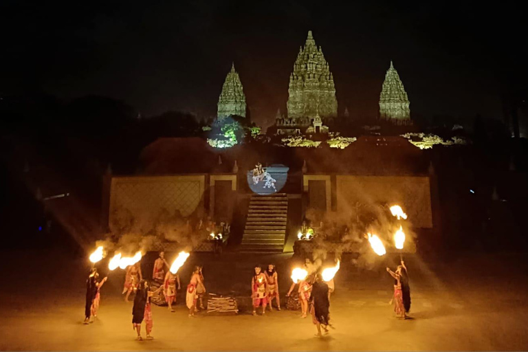 Prambanan: Titta på Ramayana-balettföreställning med middag