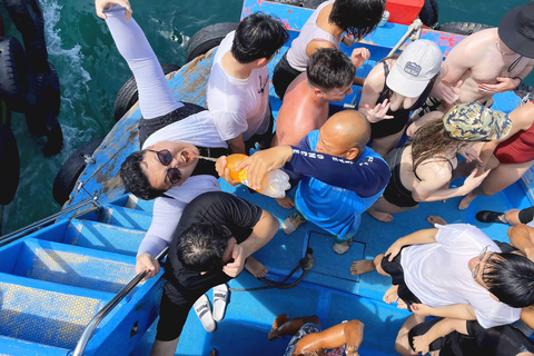 Nha Trang: Coral Reef Snorkeling and Floating Bar Party Join-in Tour & Mud Bath Experiences