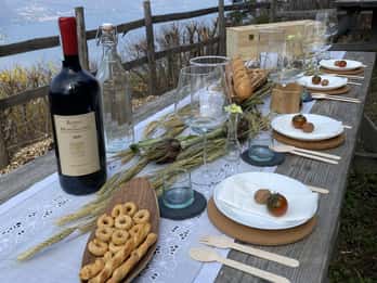 Bellagio: Exclusive picnic at the agrofarm with scenic view