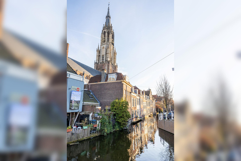 Delft City Center; Private Photoshoot & Guided Walk Classic Delft Walk