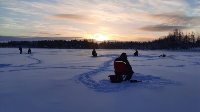 Visit Levi Lapland Arctic Ice-Fishing in Ylläs