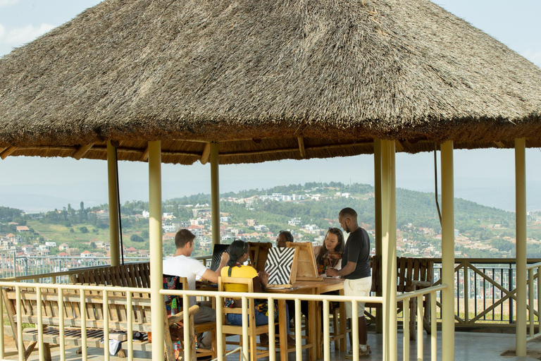 Traditional Umogogo Painting with an Incredible ViewUmugongo Paint Experience: Exploring Traditional Rwandan Art