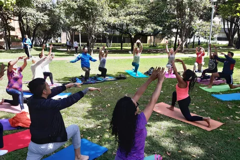 Bogotá: Yoga no Parque e Brunch Vegan