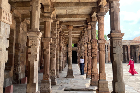 From Delhi Airport: Layover Guided Old &amp; New Delhi TourFull Day New &amp; Old Delhi Tour With Car, Guide &amp; Entry Fees