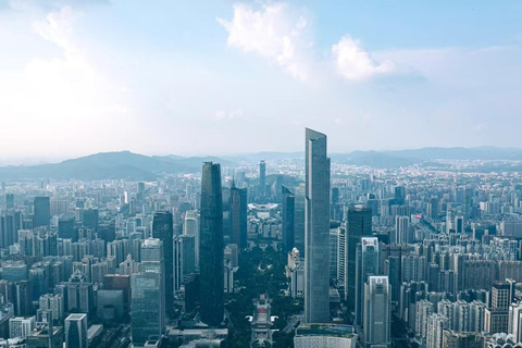 Guangzhou: Canton Tower Skyview Deck Ticket 433 Meter Indoor Observatory Deck