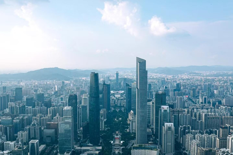 Guangzhou: Canton Tower Skyview Deck Ticket 433 Meter Indoor Observatory Deck