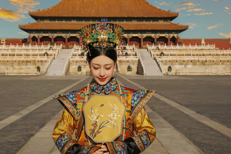 Beijing: Must-Try Chinese Dynasty Costume Rental& Photoshoot Glamorous Ming Dynasty Clothing Rental and Makeup