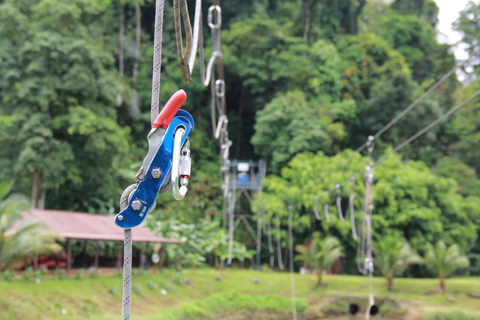 Khao Lak: Forsränning, zip-line, lunchbuffé, ATV-alternativ resa