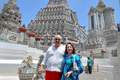 Grand Palace, Temples, Canal Private Tour [Optional Luxury] Private tour in English with Standard Vehicle