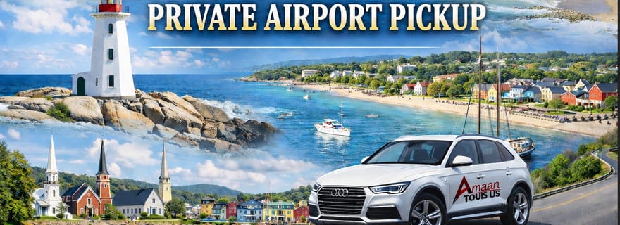 Serviço de busca particular no aeroporto – Aeroporto Internacional Halifax Stanfield (YHZ) para Halifax