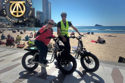 Guided Electric Bike Tour: Benidorm,La Cala,Villajoyosa +SUP