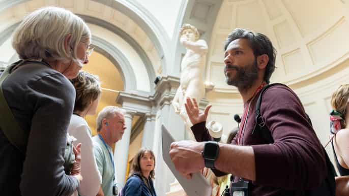 Florencia: Visita guiada sin hacer cola a la Galería de la Academia