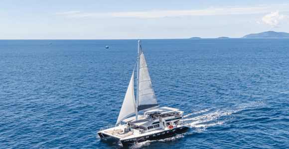 Phuket: Coral, Racha, Promthep Island Party Catamaran trip