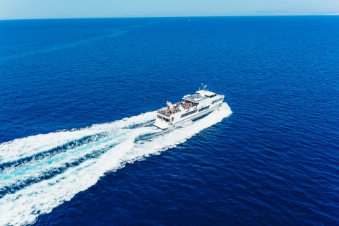 Rodos: wycieczka łodzią motorową na Symi z wolnym czasem na zwiedzanie
