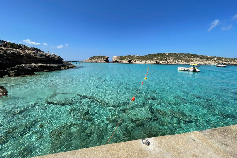 Malta: Private Speedboat Charter with Swim Stops