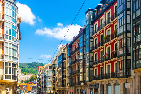 Bilbao: Private Guided Tour with Your Mobile Phone Bilbao: The Code of the Consulate and the Old Town with Kit and Live Guide