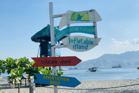 SUBIC: Inflatable Island from Manila and Subic transfer