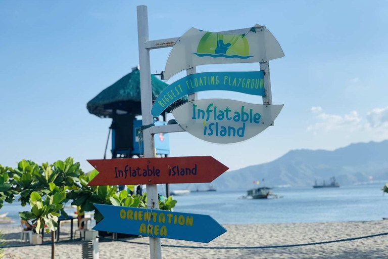 SUBIC: Inflatable Island from Manila and Subic transfer