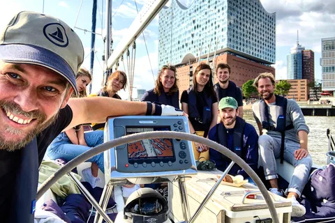 "Cruise in the City" - Sailing Yacht Event, Hamburg/Elbe