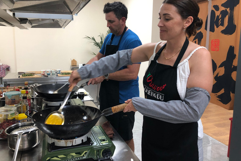 Chengdu: Cooking Class with Fresh Market Half Day Experience Chengdu: 3 Dishes Cooking Class