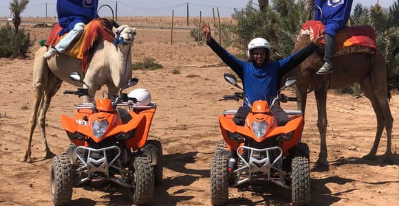 Marrakech: Excursión en quad y paseo en camello